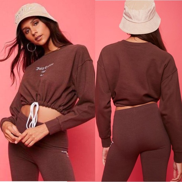 Forever21 x Juicy Couture Crop Sweater - Picture 2 of 3
